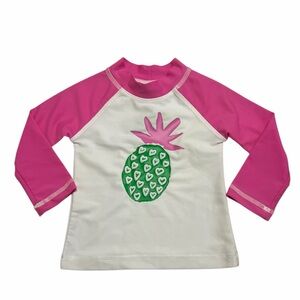 Flap Happy Pineapple Rash Guard